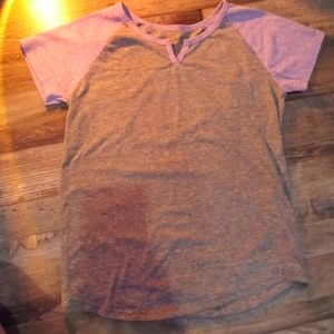 Purple & Grey Shirt